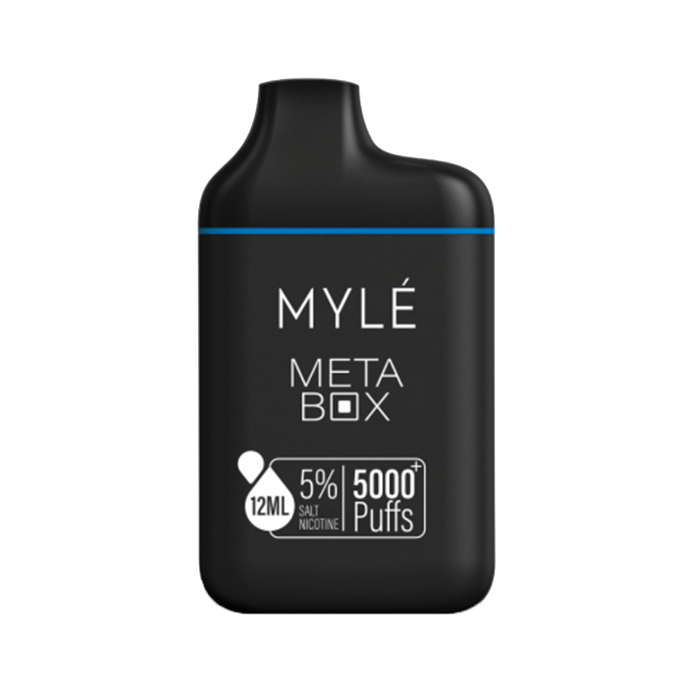 Myle Meta Box 12mL 5000 Puffs (Iced Blue Razz)