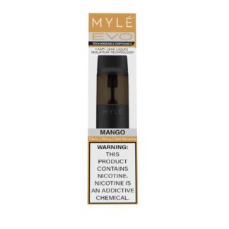 MYLE Evo Rechargeable Disposable Vape (Mango)
