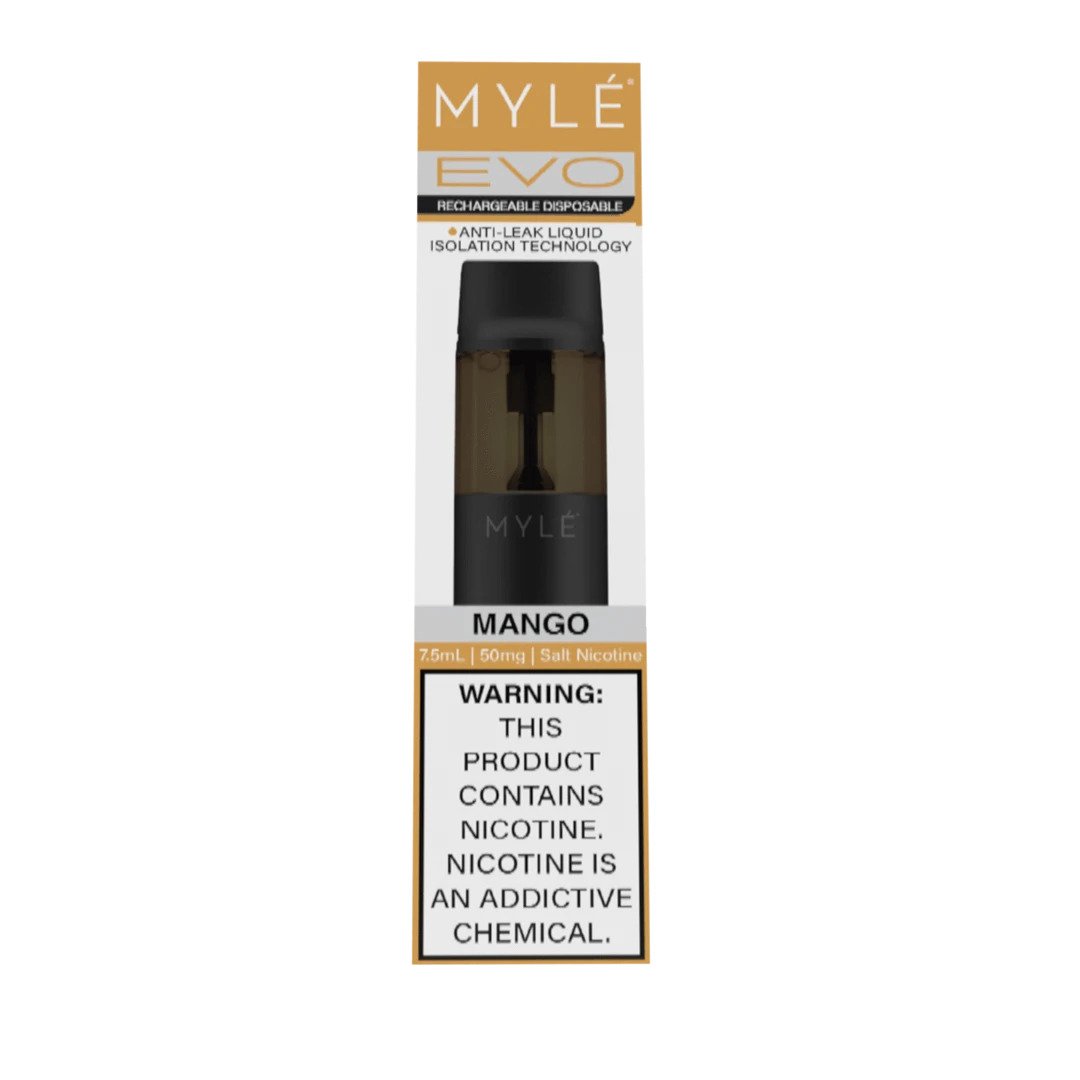 MYLE Evo Rechargeable Disposable Vape (Mango)
