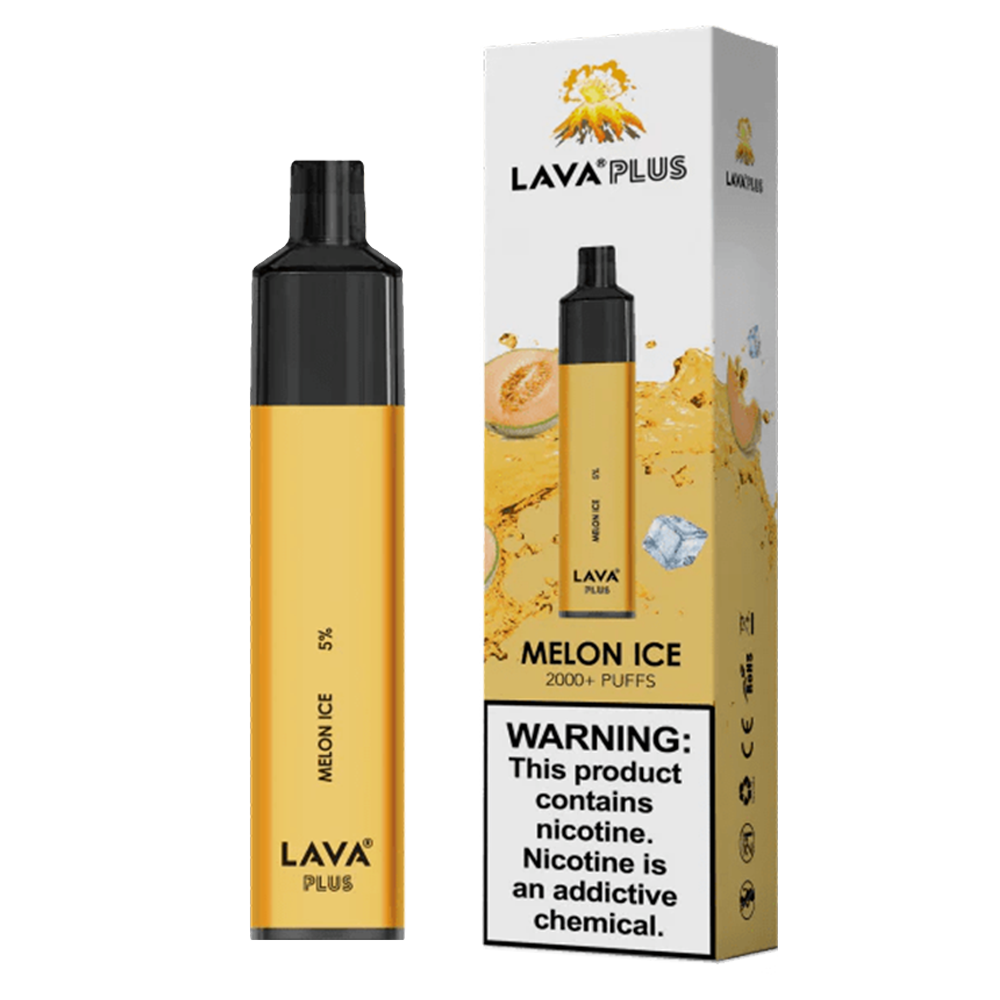 Lava Plus 2600 Puffs Disposable Vape Device (Melon Ice 5%)