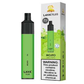 Lava Plus 2600 Puffs Disposable Vape Device (Mojito 3%)