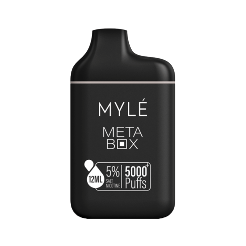 Myle Meta Box 12mL 5000 Puffs (Platinum Tobacco)