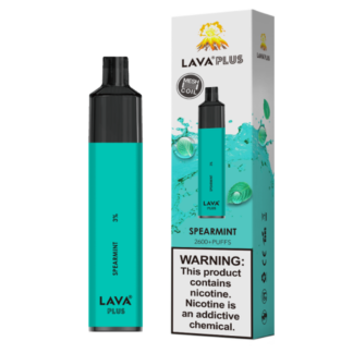 Lava Plus 2600 Puffs Disposable Vape Device (Spearmint 3%)