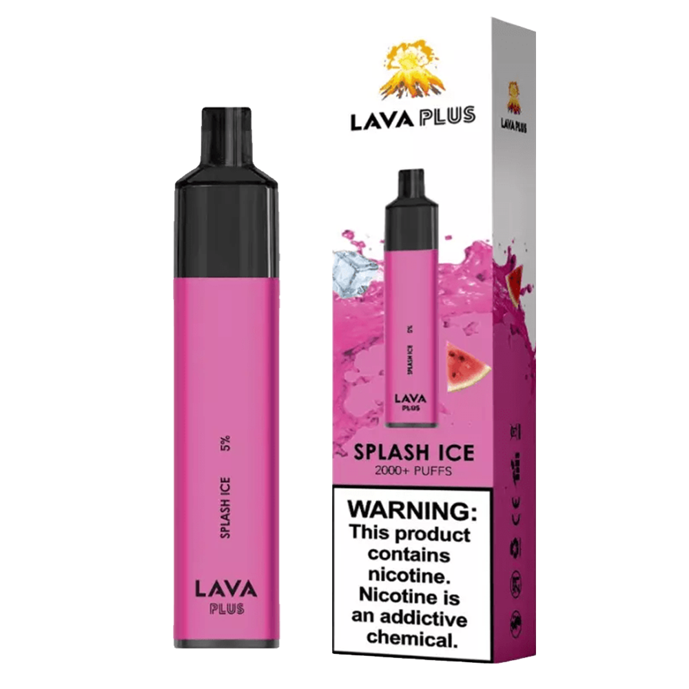 Lava Plus 2600 Puffs Disposable Vape Device (Splash Ice 5%)