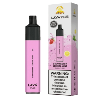 Lava Plus 2600 Puffs Disposable Vape Device (Strawberry Lemon Mint 5%)