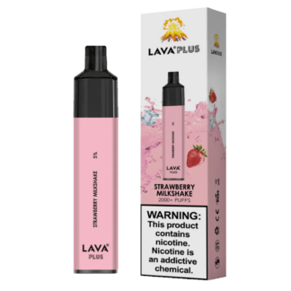 Lava Plus 2600 Puffs Disposable Vape Device (Strawberry Milkshake 5%)