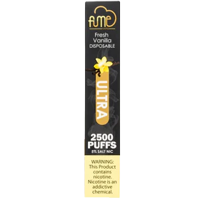 Fume Ultra 2500 Puff Disposable Vape (Fresh Vanilla)