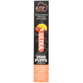 Fume Ultra 2500 Puff Disposable Vape (Mango Strawberry)