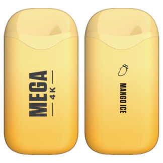 Mega 4K 4000 Puff Rechargeable (Mango Ice)
