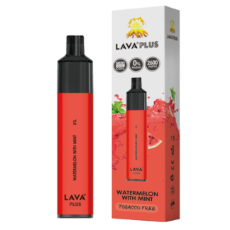 Lava Plus 2600 Puffs Disposable Vape Device (Watermelon With Mint 0%)