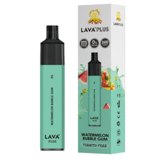 Lava Plus 2600 Puffs Disposable Vape Device (Watermelon Bubble Gum 0%)