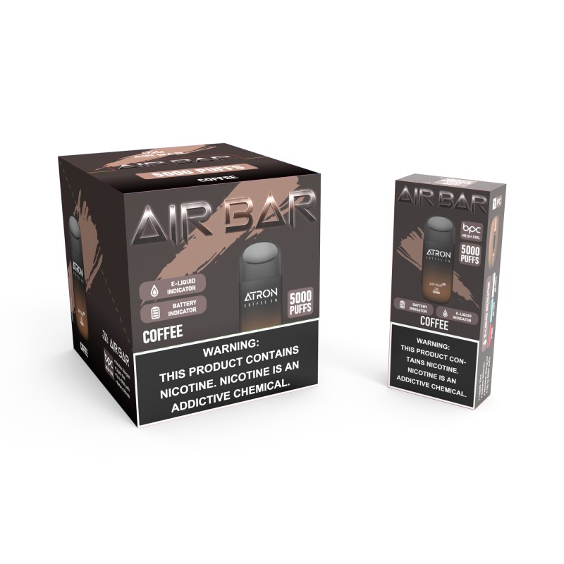 Air Bar Atron 5000 Puffs Disposable Vape (Coffee)