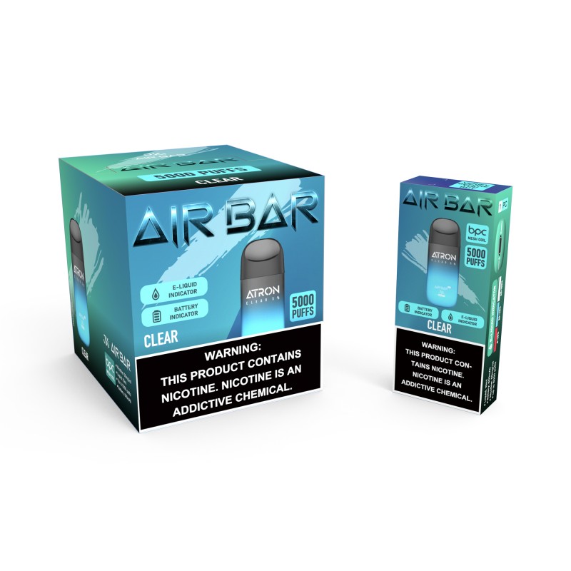Air Bar Atron 5000 Puffs Disposable Vape (Clear)
