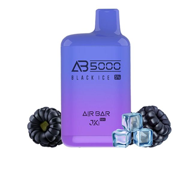 Air Bar AB5000 5000 Puffs Disposable Vape (Black Ice)