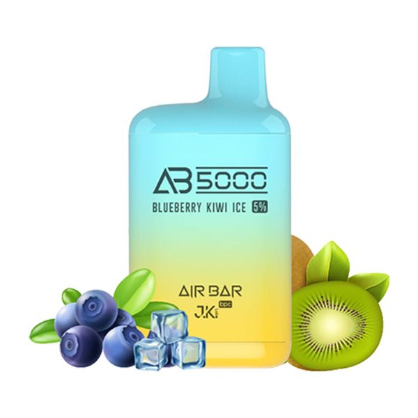 Air Bar AB5000 5000 Puffs Disposable Vape (Blueberry Kiwi Ice)
