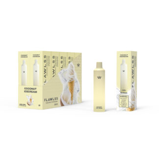 Flawlss 1300 Puff Disposable Vape (Coconut Ice Cream)
