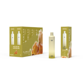 Flawlss 1300 Puff Disposable Vape (Dolce De Leche Ice)