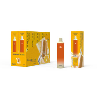 Flawlss 1300 Puff Disposable Vape (Orange Soda)