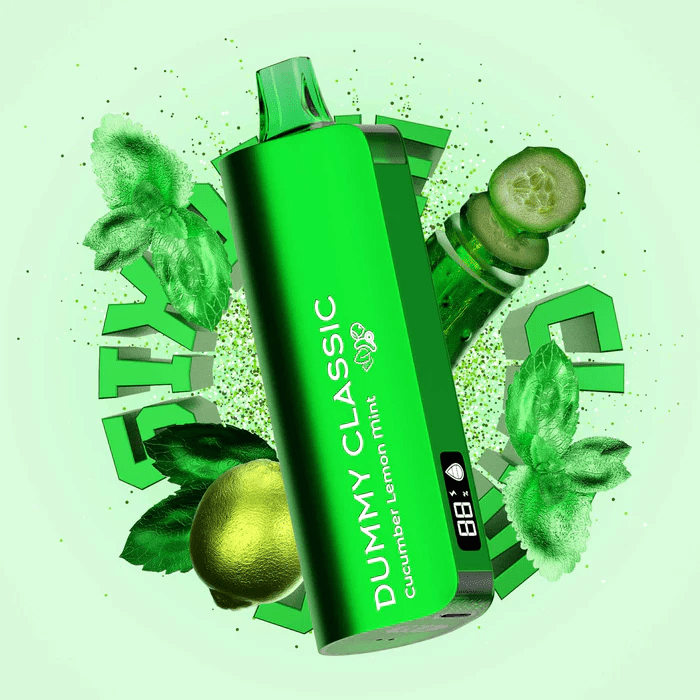 Dummy Classic 8000 Puff Disposable Vape (Cucumber Lemon Mint)