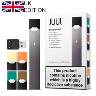 Juul Starter Kit With 4 Variety Pods (UNITED KINGDOM)